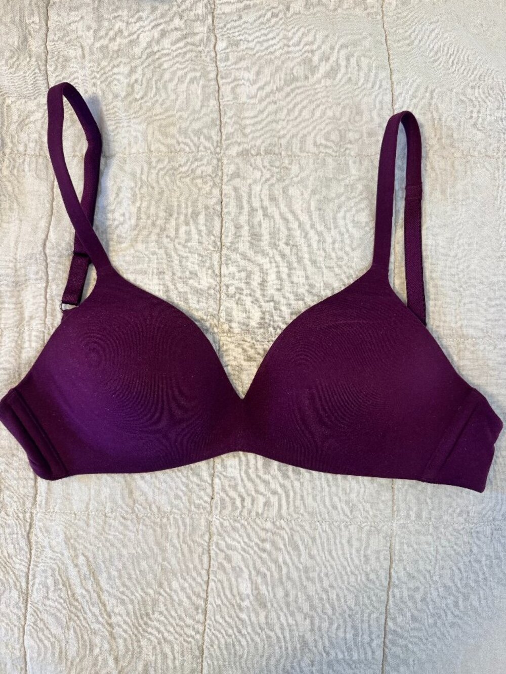 Purple Wireless Bra
